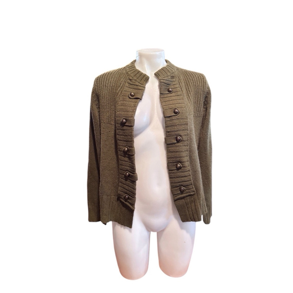 Venus Sweaters - Women's Venus Cardigan Size m Green